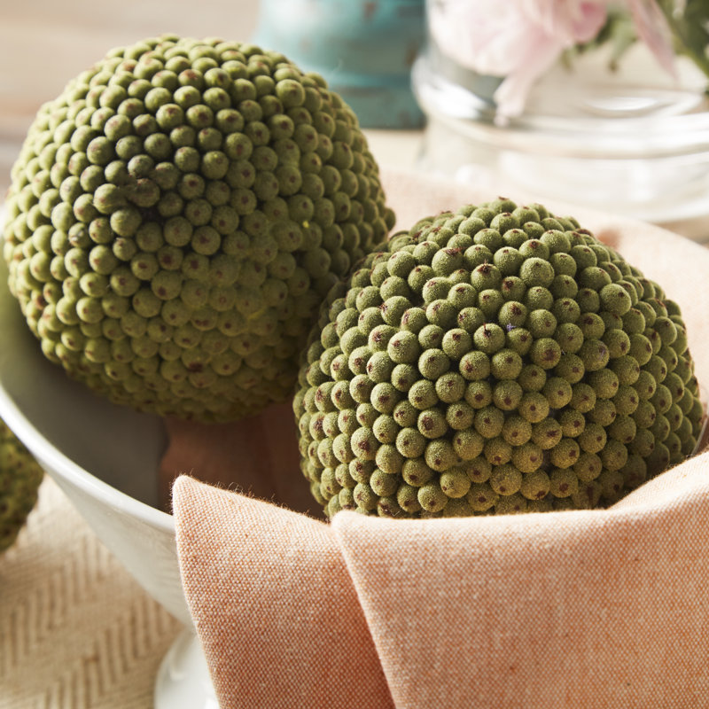 August Grove Decorative Berry Ball Figurine & Reviews Wayfair